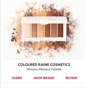 Mimosa Coloured Rain Eyeshadow Palette